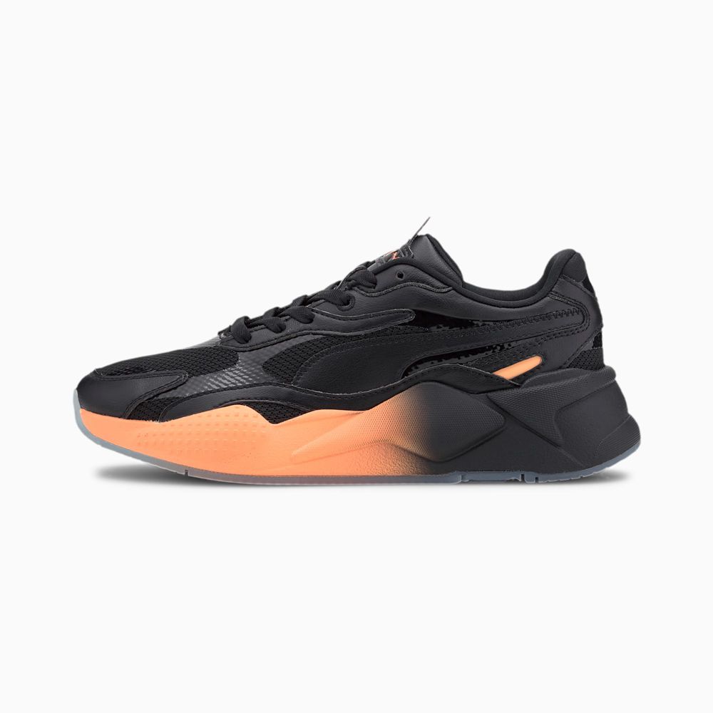 Puma RS-X³ Gradient Női Sportcipő - Fekete ( Hungary - NLUZJ7518 )